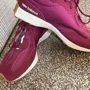 New Balance Women's Burgundy Athletic Sneakers